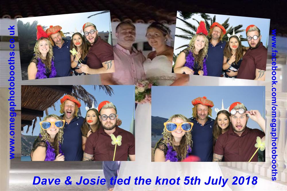 Josie & Dave's wedding  | View more photos from the event at gallery.omegaphotobooths.co.uk/u/Omega-Photobooths/Josie-Daves-wedding